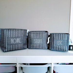Rae Dunn Set of 3 Nesting Baskets, BNWT